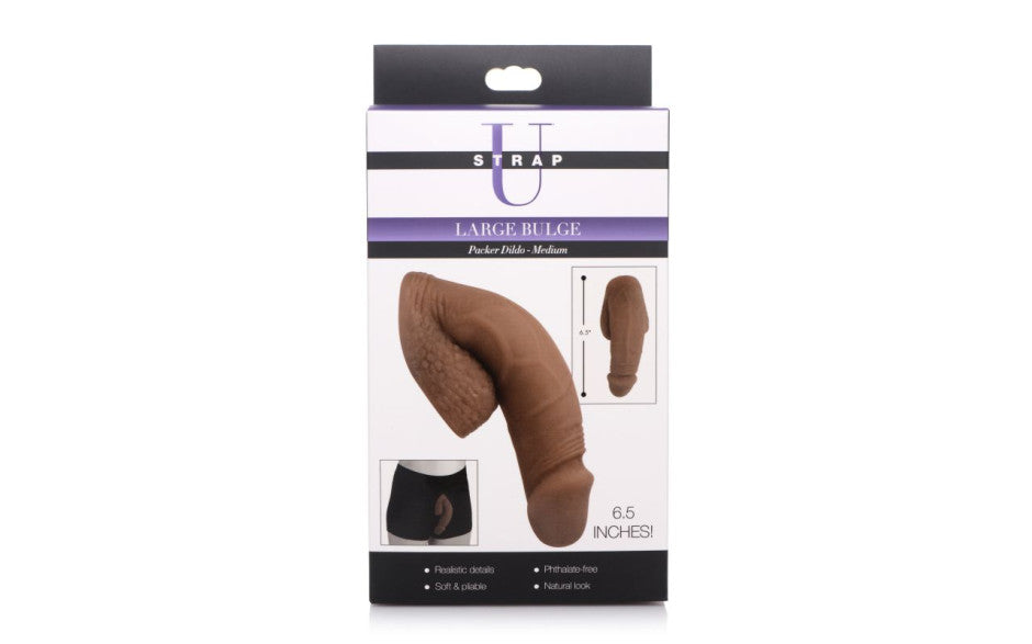 Strap U Large Bulge Soft Packer Realistic Dildo Medium Tone Realistic Dildos