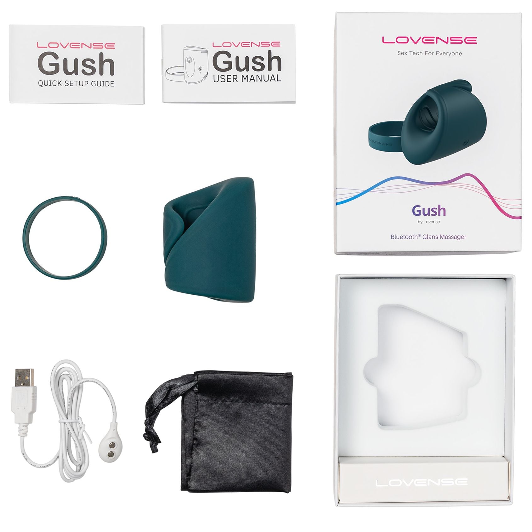Lovense Gush App Controlled Male Masturbator Luxury Sex Toys