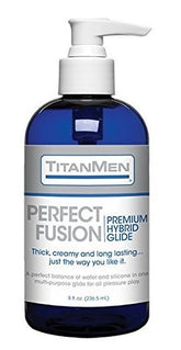 TitanMen Perfect Fusion Premium Hybrid Glide 8 oz Lubricants and Lotions