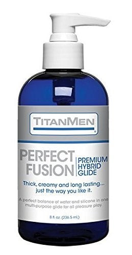 TitanMen Perfect Fusion Premium Hybrid Glide 8 oz Lubricants and Lotions