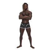 Male Power Sport Mesh Breathable Mens Mini Short Black Mens Briefs And Boxers