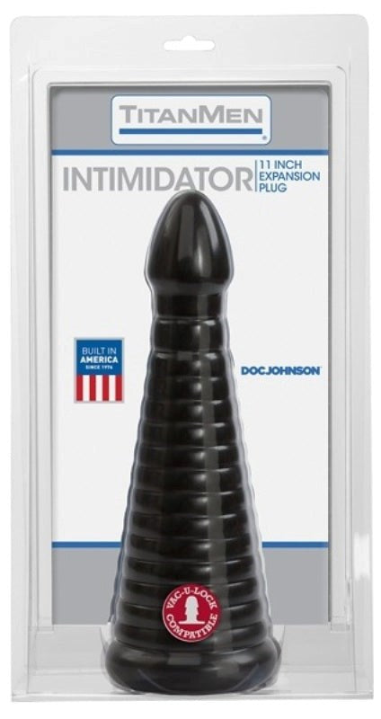 TitanMen Tools Intimidator - Graduated Ribbed Silicone Dildo Anal Dildos