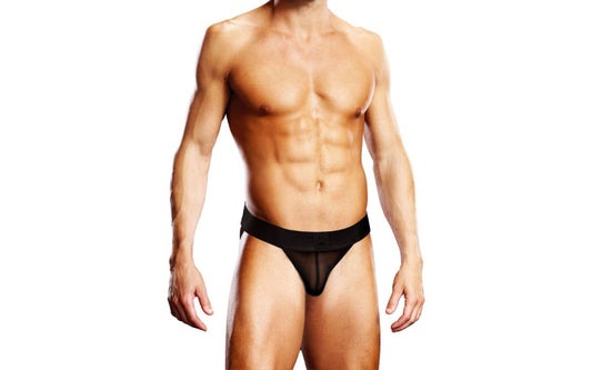 Prowler Mesh Breathable Mens Jock Strap Black - Jocks and G-Strings