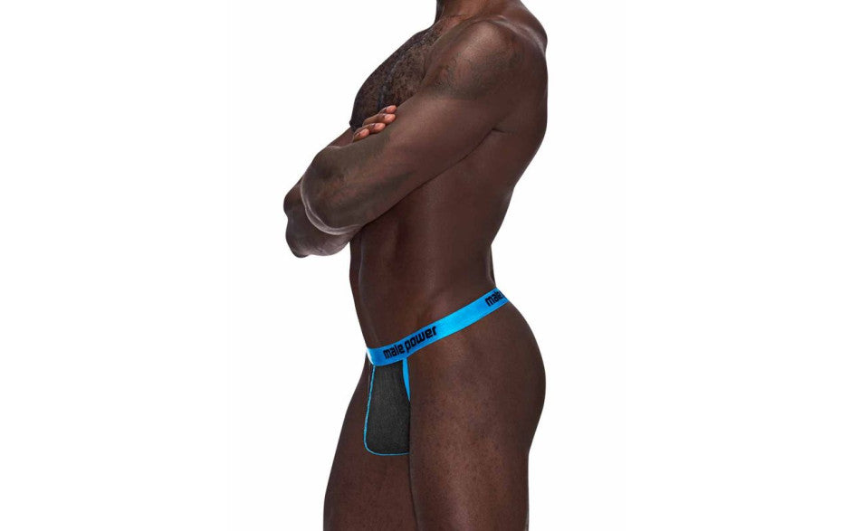 Male Power Casanova Uplift Micro Mens Thong Black S / M Jocks and G-Strings