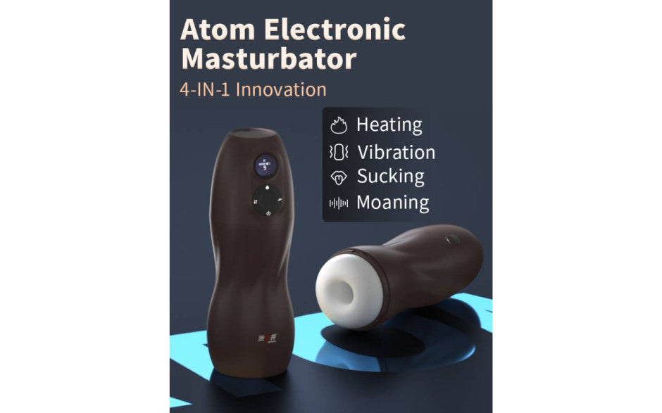 Drywell Atom Electronic Mens Masturbator Masturbators and Strokers