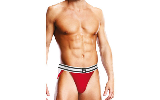 Prowler Simple and Classic Mens Jock Strap Red/White Jocks and G-Strings