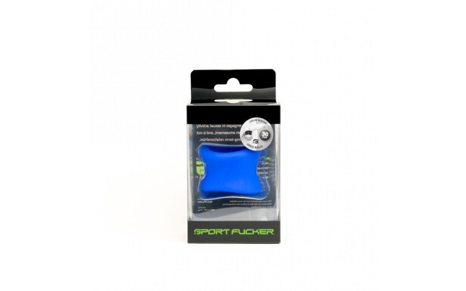 Sport Fucker Ergo Balls Silicone Ball Stretcher Blue Ball Stretchers and Crushers