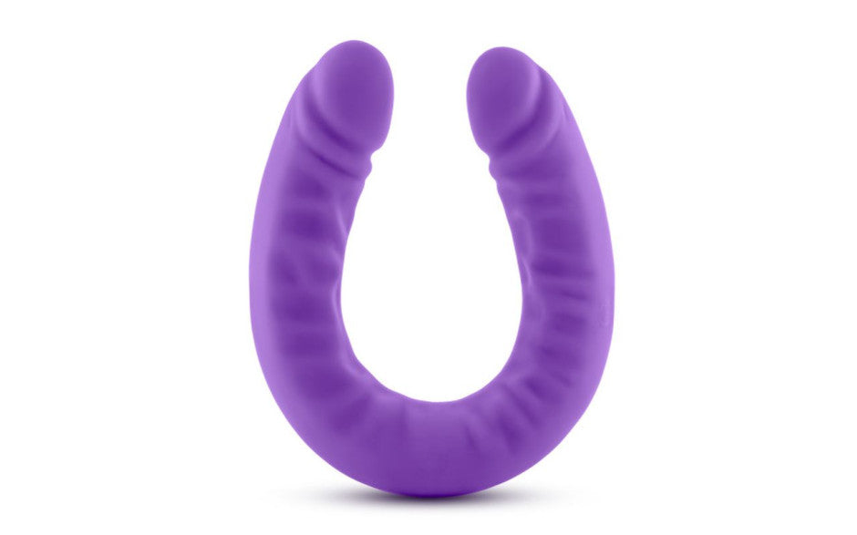 Ruse Silicone Slim 18 Inch Double Ender Realistic Dong Double Ender