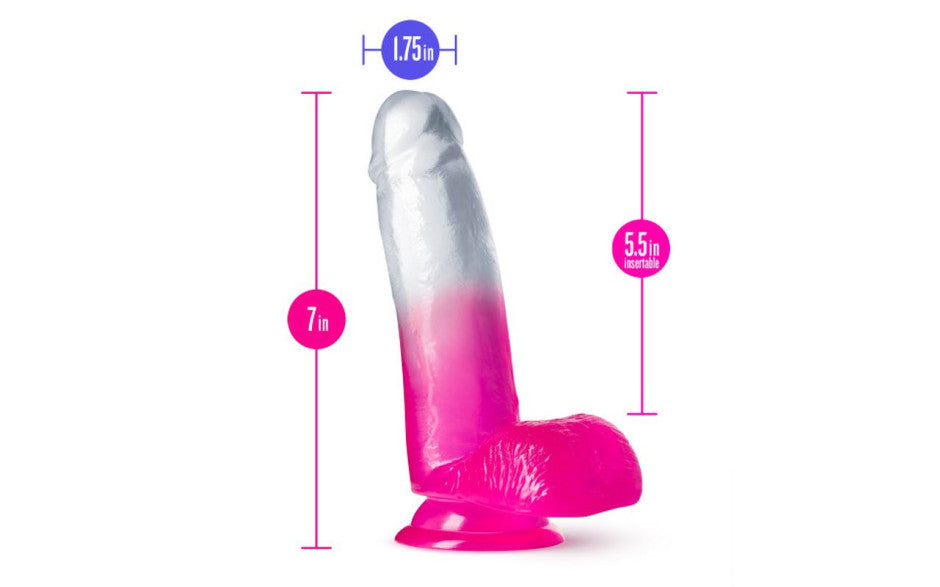 B Yours Sugar Magnolia 7 Inch Realistic Dildo With Suction Cup Realistic Dildos