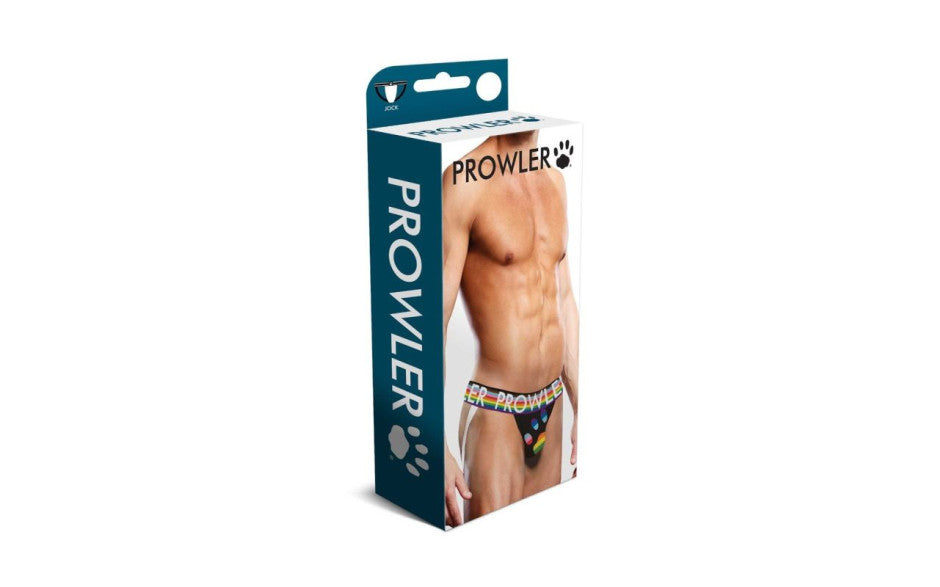 Prowler Oversized Mens Paw Jock Black Jocks and G-Strings