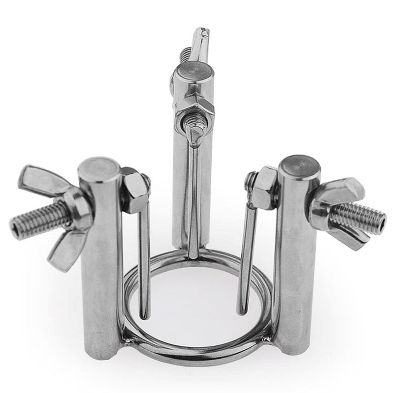 Stainless Steel Urethral Exploration - Triple Trouble Stretcher Penis Plugs