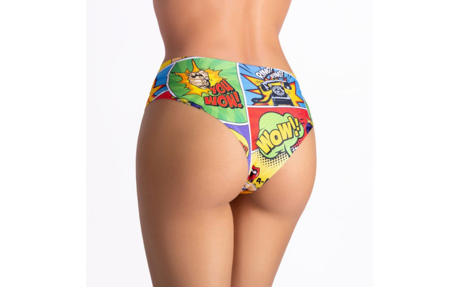 Mememe Lingerie Comics Insta Girl Slip Womens Underwear G-Strings, Panties and Shorts