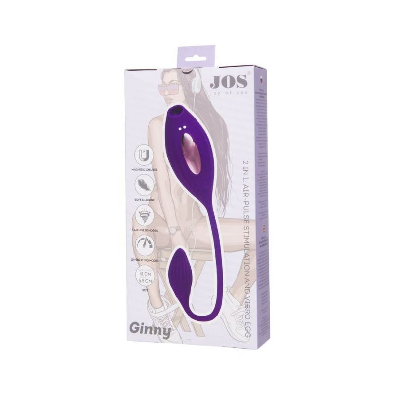 JOS Ginny Vacuum Multi Functions Clitoris Stimulator Clit Ticklers and Pulsators