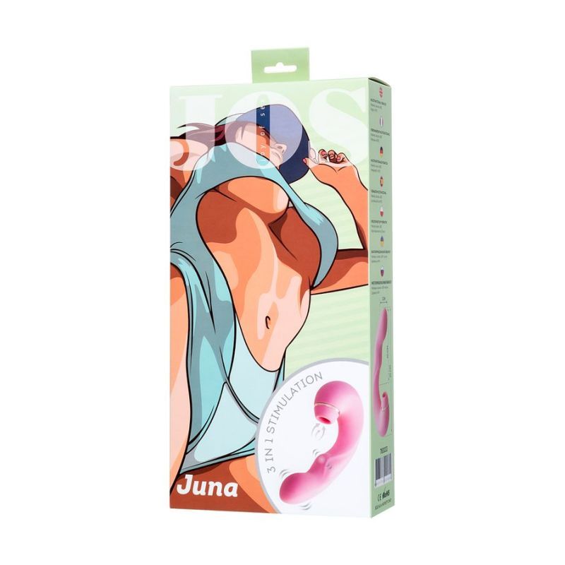 JOS Juna Air Pulse Dual Clitoral Stimulator Clit Ticklers and Pulsators