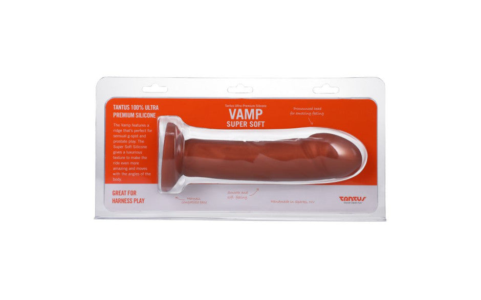 Tantus Vamp Soft Realistic Silicone Dildo Realistic Dildos