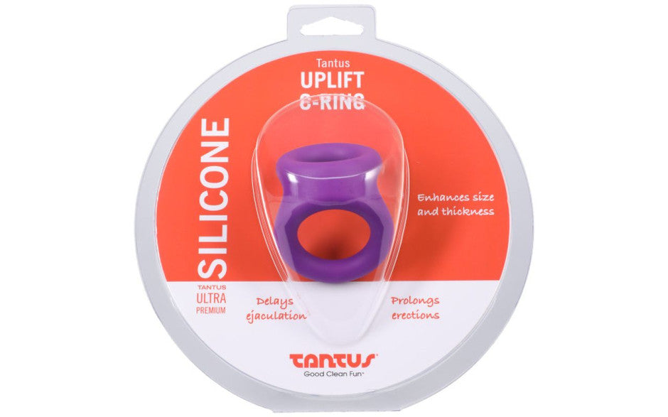 Tantus Uplift Soft and Stretchable Silicone Cock Ring Stretchy Cock Rings