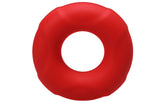 Tantus Buoy Stretchy Silicone Mens Cock Ring Medium Crimson Stretchy Cock Rings