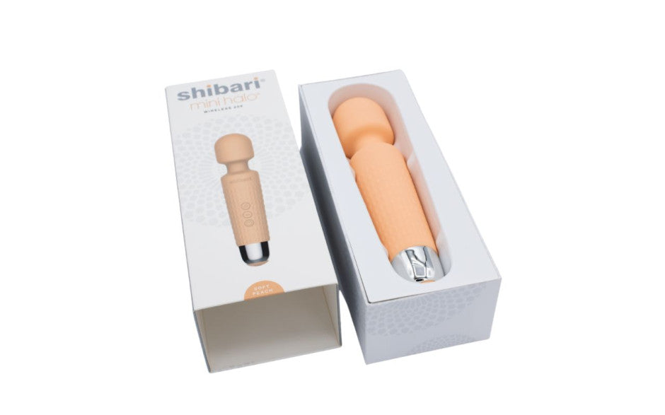 Shibari Mini Halo Wireless 20X Vibrating Body Wand Massager Body Wands