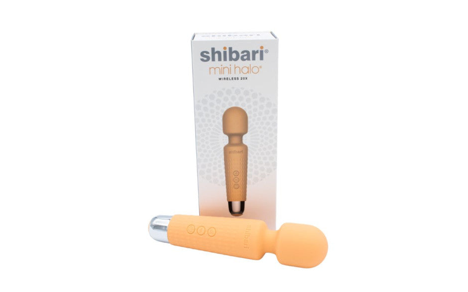 Shibari Mini Halo Wireless 20X Vibrating Body Wand Massager Body Wands
