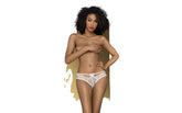 Penthouse Lingerie Adore Me Womens Lace Panties White G-Strings, Panties and Shorts