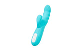 JOS Merry Swirl 10 Function Rotating Shaft Rabbit Vibrator Blue Rabbit Vibrators