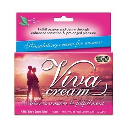 Viva Cream 10ml 3 Pack Delay and Excite Sprays