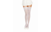 Dreamgirl Womens Thigh High Sheer Lace Stockings Hosiery