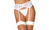 Dreamgirl Womens Lace Garter Belt Hosiery