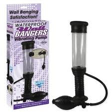 Pipedream Waterproof Wall Bangers Vibrating Penis Pump Pumps, Extenders and Sleeves