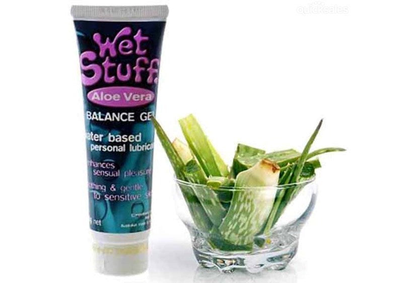 Wet Stuff Aloe Vera - Silky-Smooth Intimate Luxury Water Based Lubes