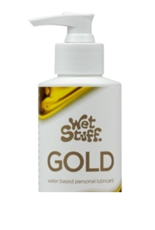 Wet Stuff Gold Lubricant Pump Top Water Based Lubes