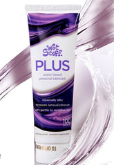 Wet Stuff Plus - Premium Intimate Lubricant for Seamless Pleasure Water Based Lubes