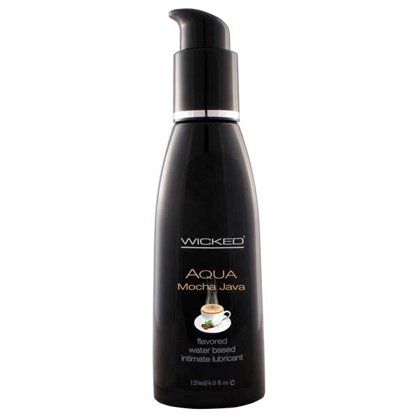 Wicked Aqua 120ml - Indulge in a Sensual Kissable Delight Water Based Lubes