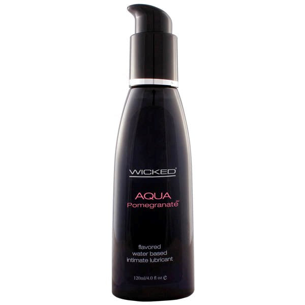 Wicked Aqua 120ml - Indulge in a Sensual Kissable Delight Water Based Lubes