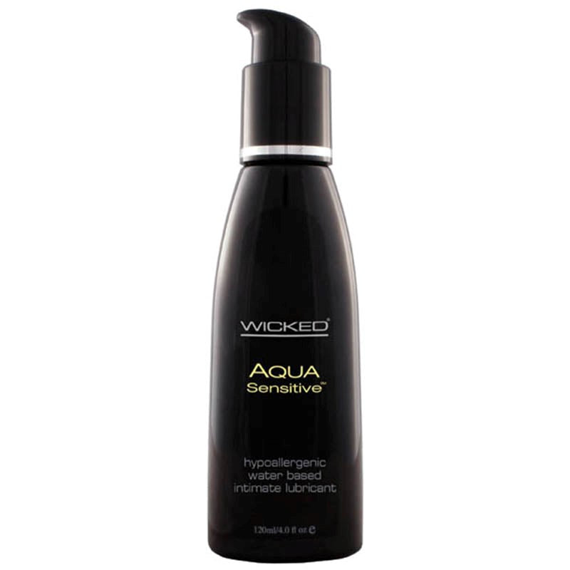 Wicked Aqua Sensitive Hypoallergenic Lube 120ml Default Title Water Based Lubes