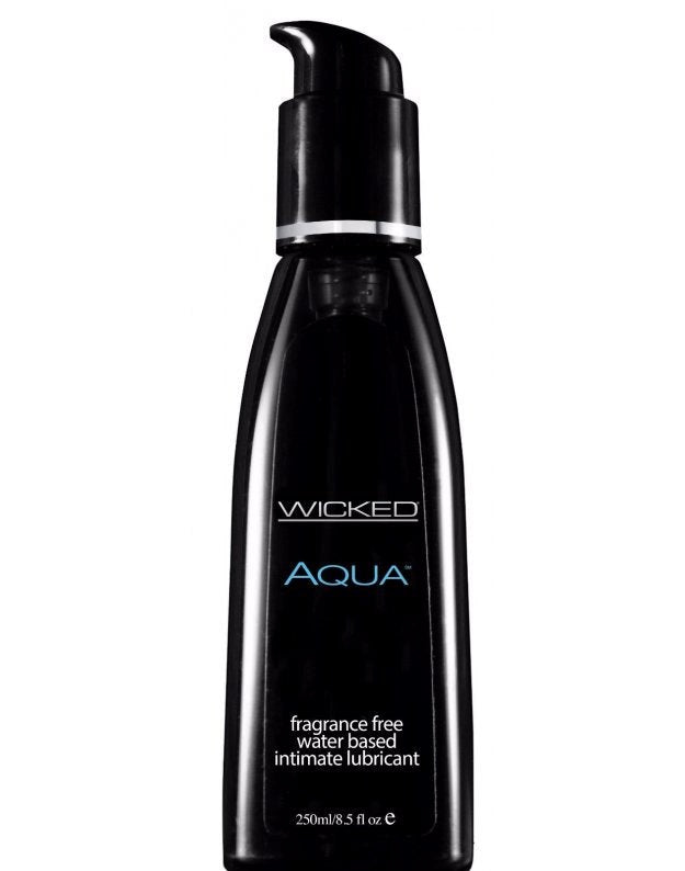 Wicked Aqua Unscented Lubricant Water Based Lubes