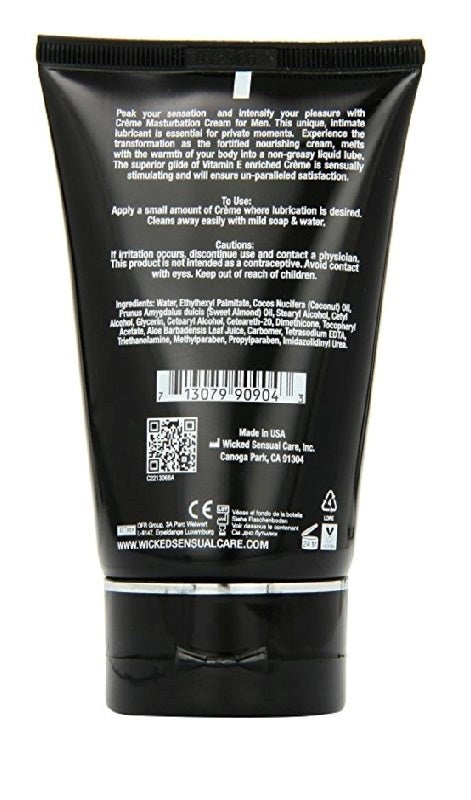 Wicked Creme To Liquid Masturbator Lube Silicone Based Lubes