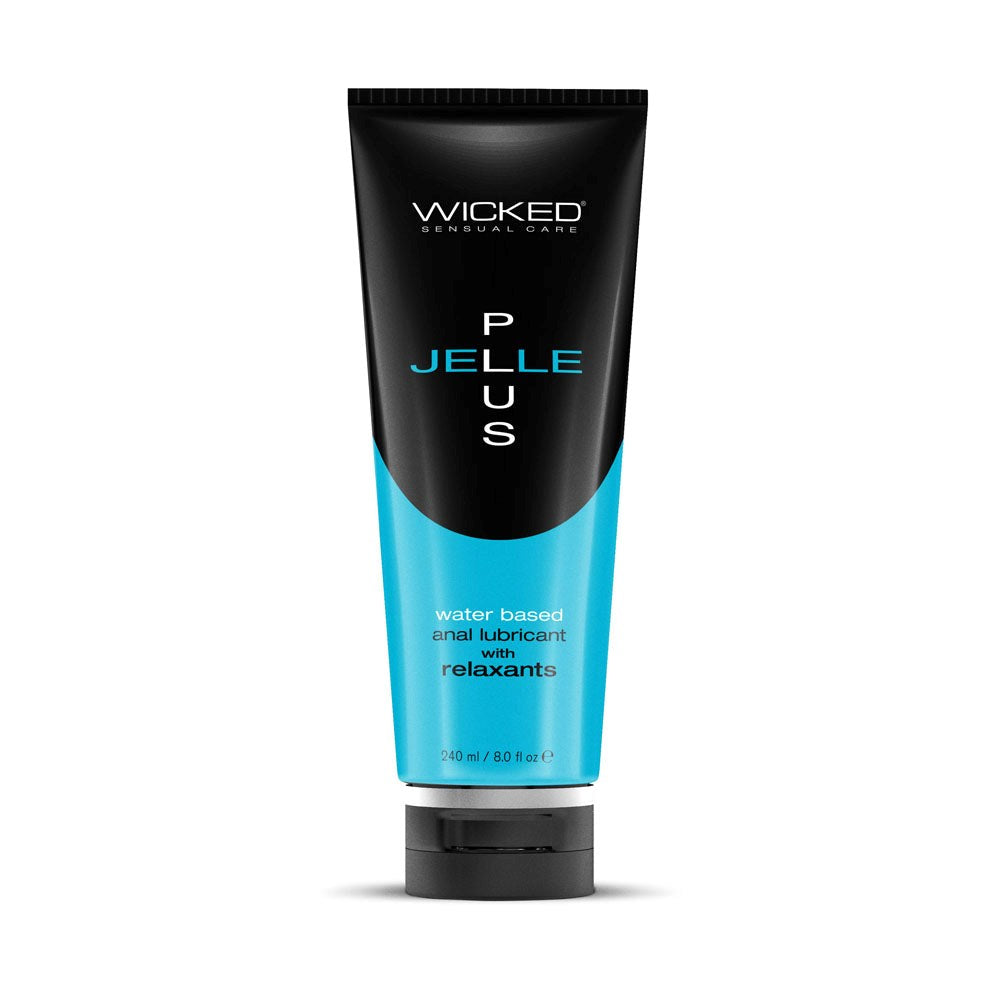 Wicked Jelle Plus - Natural Relaxants for Safer Anal Play Water Based Lubes