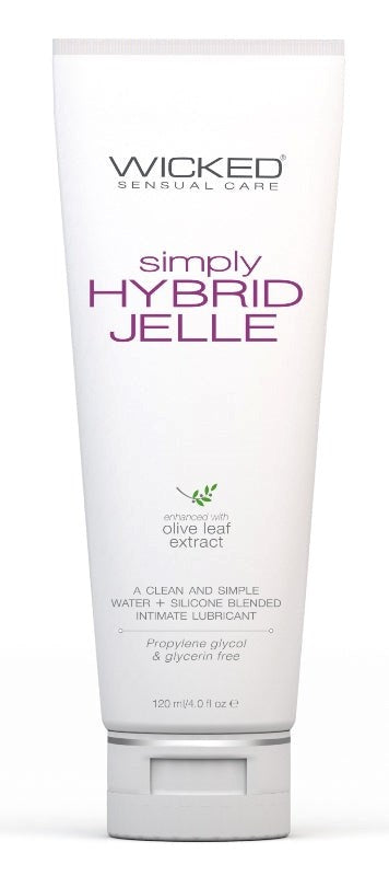 Wicked Simply Hybrid Jelle 120ml Water Based Lubes