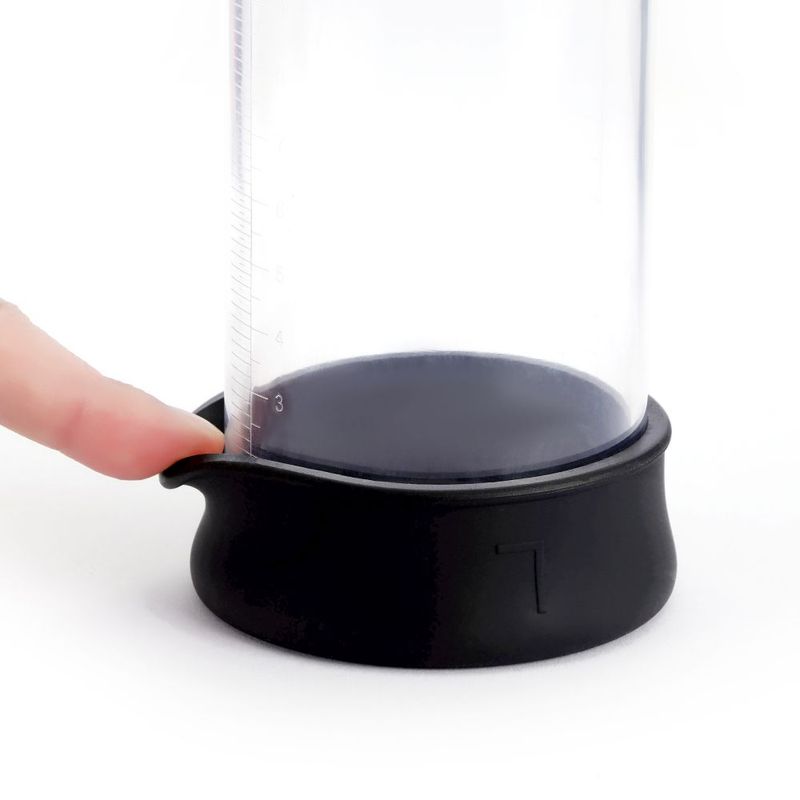 LuvPump Smart Rechargeable LCD Penis Pump w Sleeve and Donut Penis Pumps And Stretchers