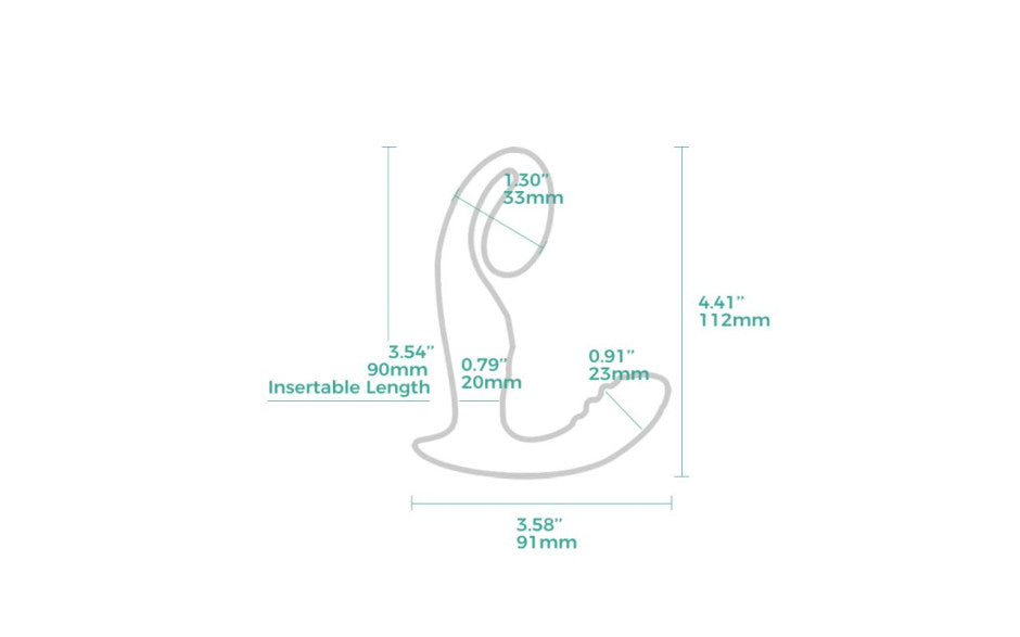 Arosum LushVibe Wearable Sprout Shaped Unisex G Spot Vibrator G-Spot Vibrators