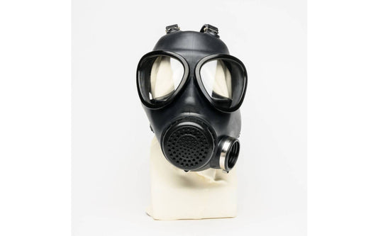 XTRM Military Adjustable Strap Rubber Gas BDSM Mask - Bondage Hoods