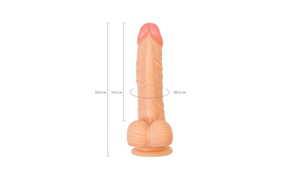 Real Stick Nude Realistic Dildo With Balls Cree Realistic Dildos