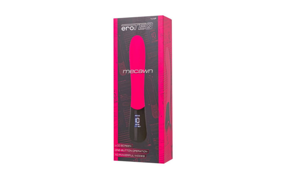 EroTeq Mecawn 10 Mode Slimline G Spot Vibrator Pink G-Spot Vibrators
