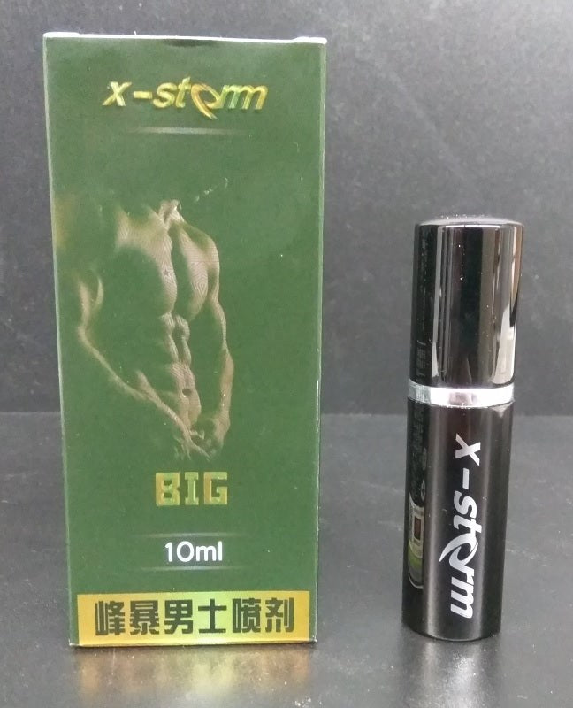 X-Storm Men's Delay Spray Black Label 10ml Delay and Excite Sprays