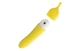 Natalies Toy Box Banana Cream Air Pulse G Spot Vibrator Clit Ticklers and Pulsators