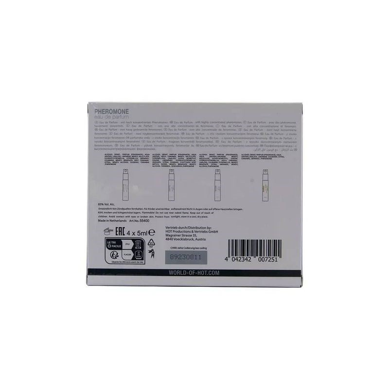 HOT Pheromone 4 Pack Perfume Tester Box for Women Sex Pheromones and Perfumes