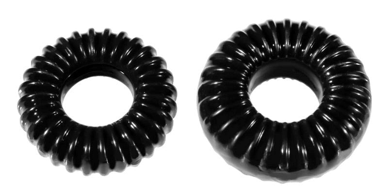 Xplay Ribbed Ring Slim Pack Cock Rings
