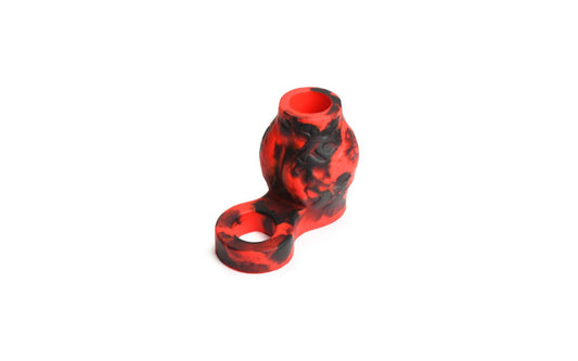 Creature Cocks Hell Hound Silicone Penis Sleeve and Ball Stretcher - Penis Sleeves and Extenders