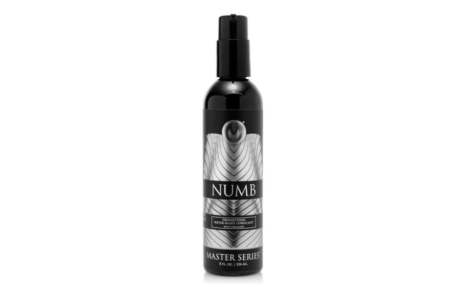 Master Series Numb Desensitizing Water Based Lubricant Water Based Lubes